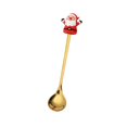 thumbnail image 4 of Christmas Tableware Spoon And Fork Christmas Forks Christmas Decor Tableware 4PCS Christmas Spoon Fork Set Stainless Steel Santa Christmas Tree Shaped Decor Tableware For Home, 4 of 6