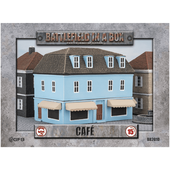 Battlefield in a Box: European - Cafe (Blue/Ivory - Limited Edition)