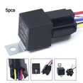 thumbnail image 3 of Jd1914 Waterproof Automotive Relay With Corded Socket 5Pin, 12V, 24V, 40A 24V 5 Pins, 3 of 3