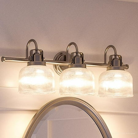 Double Shade Bath Urban Ambiance Luxury Farmhouse Bath Fixture, Size: 8-3/4