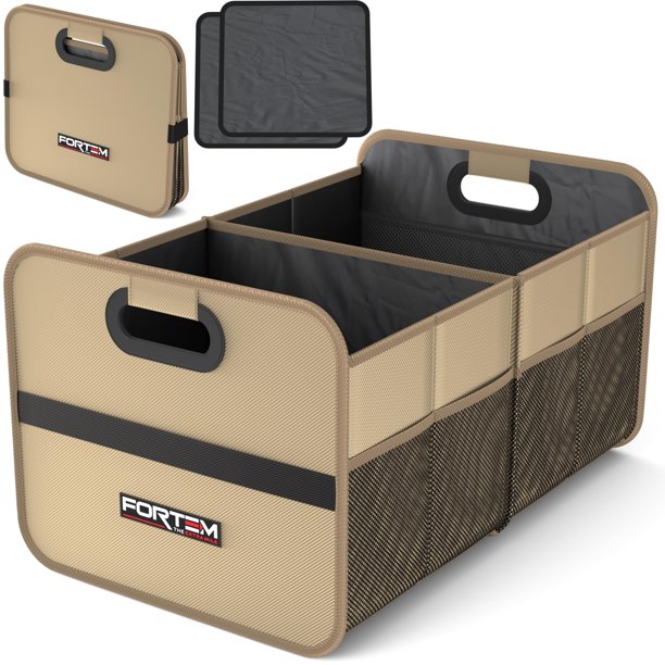 Organizador de maletero de coche FORTEM plegable de 45 litros para SUV y camiones