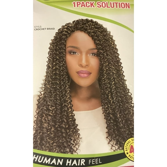 Janet Collection 3X Mambo Bohemian Braid 24” 1 Pack Solution Color #1