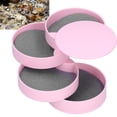 thumbnail image 3 of Jewelry Box Ornaments Container Spin Simple Dustproof Organizer Jar Storage Holder Boxed Jewelery Container Jar Jewel Box, 3 of 7
