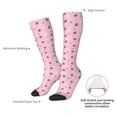 thumbnail image 5 of Picia Women Crew Soft Moisture-wicking Socks Strawberries Pattern Design Cotton Socks, One Size fit All, 5 of 9