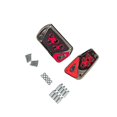 thumbnail image 2 of Ruiboury 2 Pieces Universal Professional Auto Interior Red Automatic Covers Gear Brake Pedal Accessories, 2 of 6