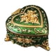 thumbnail image 2 of Caja de Joyería Yuyangstore Decorativa Portátil de Metal Verde, 2 of 8