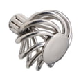 thumbnail image 4 of Utopia Alley Aire Round Swirl Cabinet Ring Pull Knob - Decorative Cabinet Drop Pull Knobs- Vintage Cabinet Hardware with Hand Finished Polished Nickel - Metal Drawer Pull Knobs 1.4", 4 of 7
