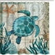 thumbnail image 1 of Shower Curtain, Blue Ocean Pattern, Top Quality, Waterproof, Anti-mold Effect, 3d, Digital Printing 12 Shower Curtain Rings For Bathroom 180 X 180 Cm, 1 of 2