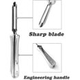 thumbnail image 2 of Vegetable Peeler, Stainless Steel Rotary Peeler for Potatoes Carrots Apples Pears 1 Pc, 2 of 4