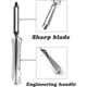 thumbnail image 2 of Vegetable Peeler, Stainless Steel Rotary Peeler for Potatoes Carrots Apples Pears 1 Pc, 2 of 4