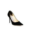 Pre-owned|Jimmy Choo Womens Pointed Toe Slip On Stiletto Pumps Black Suede Size 35 5