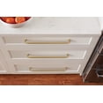 thumbnail image 2 of Amerock Coble 12-5/8 inch (320mm) Center-to-Center Champagne Bronze Cabinet Pull, 2 of 6