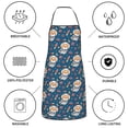 thumbnail image 6 of Fuzoiu Astronaut Corgi Dog Print Kitchen Cooking Aprons,Kitchen Cooking BBQ Aprons,Chef Apron with 2 Pockets for Men Women,Art Aprons for Painting Pottery Ceramics, 6 of 7
