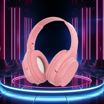 Fuebueo Wireless Headphones Active Noise Cancelling Headest Deep Bass, Comfortable Protein Earpads for Cell Phones Laptop Computer