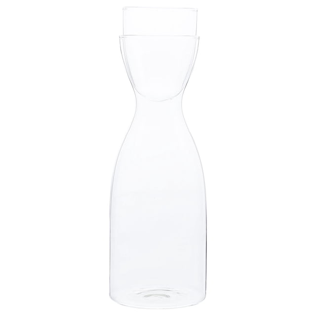 1 Set of Bedside Water Carafe Large-capacity Cold Water Bottle With Cup Nightstand Water Carafe