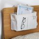 thumbnail image 5 of 1 Uds. Caddy de almacenamiento para cabecera de cama/bolsa de almacenamiento colgante para tablas (gris/blanco/rosa/azul oscuro), 5 of 5