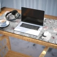 thumbnail image 3 of Long Mouse Pads for Desk,Pioneer Flower Floral Print Pattern Desk Mats on Top Of Desks, Desk Mouse Pad Extra Large with 3mm Non-Slip Base and Stitched Edge for Gaming,Office,Work,Home 35.4"x15.7", 3 of 6