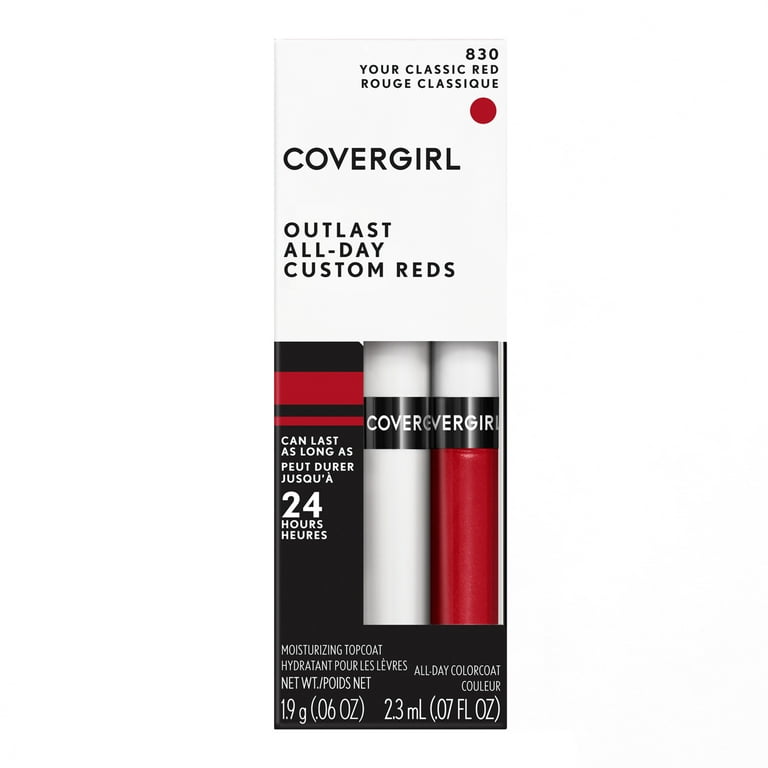 COVERGIRL Outlast All-Day Lip Color Liquid Lipstick and