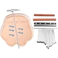 thumbnail image 6 of Hytrove Kalimba Thumb Piano Acrylic Metal 1 Set 5.7x6.3x1.0in, 6 of 8