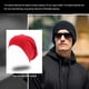 thumbnail image 5 of Sonducket Beanie Caps Cómodo Sombrero artesanal de punto Sombreros elásticos Mujeres Hombres Accesorio de ropa con color sólido para decoración naranja Sombreros Rojo brillante Sonducket AP009081-08, 5 of 6