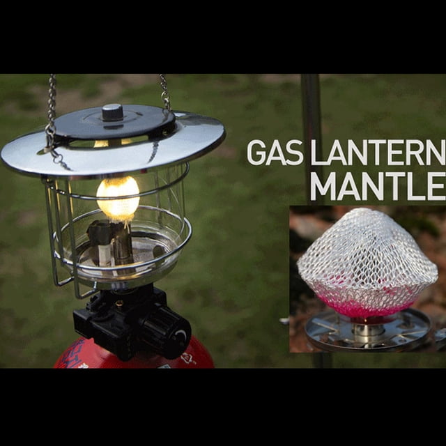 Dvkptbk The Mantles Lampe Vapeur Extérieure Abat-Jour Universel 10 Pcs Camping & Randonnée