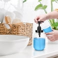 thumbnail image 3 of Dispensador de enjuague bucal Summark con portavasos de acero inoxidable de 700 ml, 3 of 7
