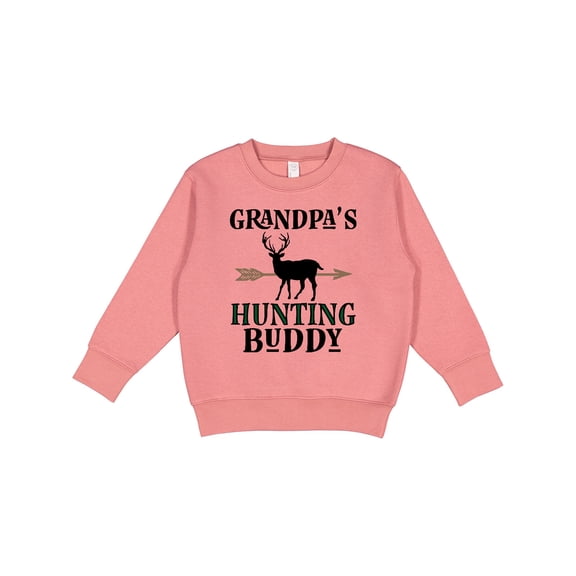Inktastic Bow Hunter Grandpa Hunting Buddy Toddler Sweatshirt