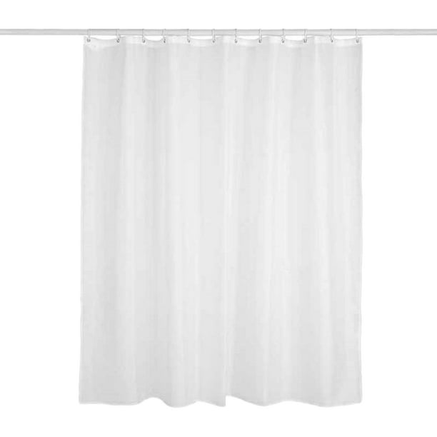 Advancent Cortinas de ducha blancas antimoho - Evita el crecimiento de moho y moho Cortina de baño duradera blanca 150 * 180 cm Type3 NO3