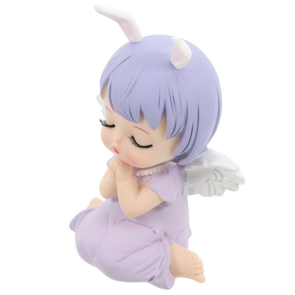 OUNONA Fairy Cake Decor Angel Cake Decoration Cartoon Style 1Pack