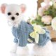 thumbnail image 1 of Vestido de punto para perro, suéter de punto para perro, suéter cálido de otoño/invierno para perro, suéter lindo para perro, ropa para mascotas de otoño e invierno, ropa para perros pequeños, falda p, 1 of 4