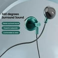 thumbnail image 4 of 3.5mm/Type-C in Ear Headphone Bass Stereo Volume Control Earb Wired Mic, 4 of 9