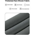thumbnail image 4 of Brotasdro 5-Shelf Over the Door Organizer with Clear Windows & 10 Mesh Side Pockets, Gray, 4 of 9