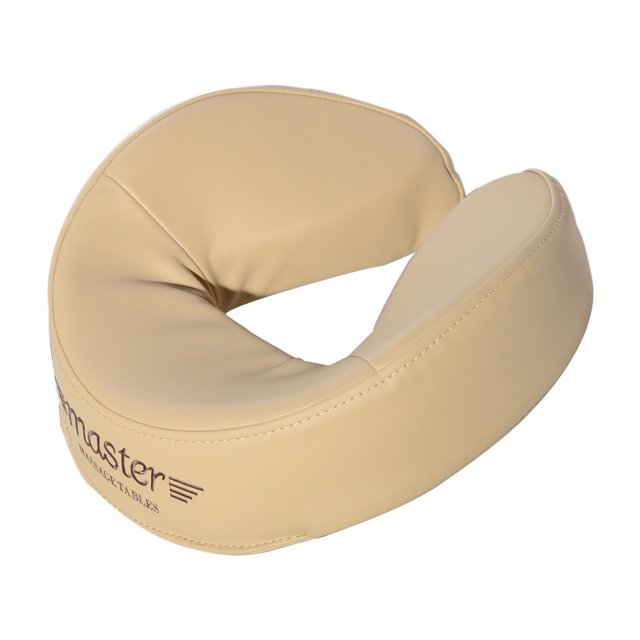 Master Massage Universal Ultra Plush Face Cushion Pillow for Massage Table, Cream Color