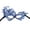 A002- Blue, variant on Lace Masquerade Mask for Women Blue Filigree Design Masquerade Mask Ribbon Tie for Halloween Party Prom Mardi Gras Events 1 Pack