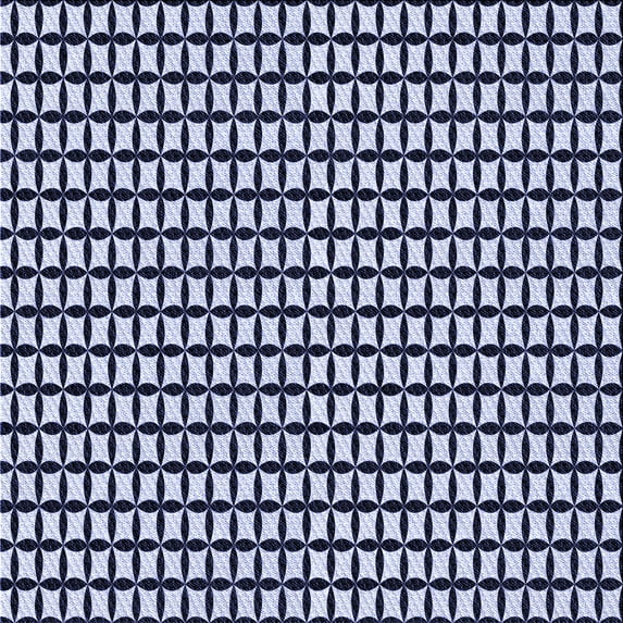 Ahgly Company Machine Washable Indoor Square Transitional Midnight Blue Area Rugs, 4' Square