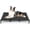 Black Elevated Dog Bed with Mesh, variant on Pozico Metal Frame Elevated Cooling Pet Bed, Breathable Mesh Raised Pet Cot for Small Dogs Cats Indoor Outdoor, 18.5x18.5 Inch, Black