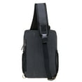 thumbnail image 5 of KAUKKO Canvas Messenger Bag Cross Body Shoulder Sling Backpack Travel Senderismo Chest Bag KAUKKO FD252-3--Black, 5 of 5