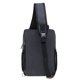 thumbnail image 5 of KAUKKO Canvas Messenger Bag Cross Body Shoulder Sling Backpack Travel Senderismo Chest Bag KAUKKO FD252-3--Black, 5 of 5