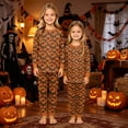 thumbnail image 6 of HTHLVMD Full Pumpkin Pajamas, Family Matching Set, Harvest Halloween Sleepwear, Halloween Full Pumpkin Allover Print Family Matching Pajamas Set, Long Sleeve Crew Neck Casual Loungewear, 4 Years, 6 of 8
