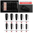 thumbnail image 3 of Mode pour Femmes 100 Pcs Gel Acrylique DIY French Coloré French Tips Faux Ongles Tips, 3 of 5