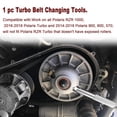 thumbnail image 4 of Belt Changing Tools Belt Replacement Tools Clutch Removal Wrench Tool Kit Compatible with Polaris RZR 900 S 1000 S XP 800 Turbo - Silver, 4 of 10