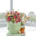 Planter for Window Flower for Indoor with Saucer for Indoor Orchid