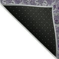 thumbnail image 4 of 10' X 14' Purple Lilac And Lavender Floral Washable Indoor Outdoor Area Rug, 4 of 5