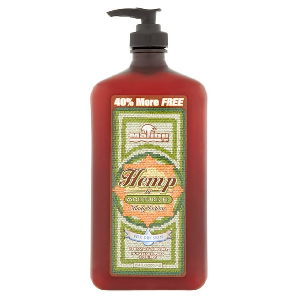 Malibu Tan Hemp Moisturizer Body Lotion, 25.4 fl oz