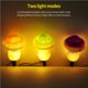 thumbnail image 2 of Matsuzay Luces solares de estaca de setas LED Luz de césped al aire libre Lámpara de enchufe de tierra decorativa Luces solares para patio de jardín Iluminación y accesorios No.1 Matsuzay HA024367-01, 2 of 6
