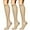 3 Beige, variant on Compression Socks for Women & Men (3 Pairs) 15-20 mmHg Knee High Best Support for Athletic Running Cycling