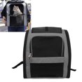 thumbnail image 4 of Cat Backpack Carrier, Breathable 4 Ventilation Grids Cat Traveler Backpack Portable  For Outdoor For Small Medium Pets Purple,Grey, 4 of 8