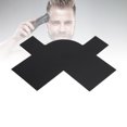 thumbnail image 3 of 5pcs Beard Thickening Optimization Plate, Hairline Enhancement Card Multipurpose Easy to Use Portable Barber Styling Card for Home Travel, Hair and Beard Trimming Tool Set, 3 of 7