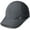 Dark Grey, variant on Stretch Running Hat with Soft Brim, Quick Dry, Unstructured, Unisex-Adult M36