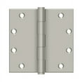 thumbnail image 2 of Deltana DSB5515 5" Height X 5" Width Square Corner Mortise Hinge Satin Nickel, 2 of 3